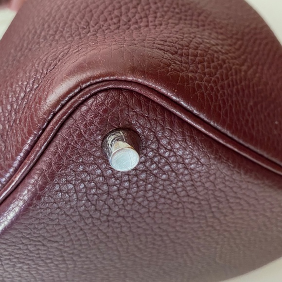 HERMES Picotin 18 / Bordeaux Clemence leather - Picture 11 of 16